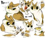  2023 ambiguous_gender avian bird domestic_cat felid feline felis feral hi_res hybrid mammal owl signature solo yogin 