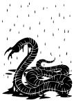  2015 ambiguous_gender arthropod black_and_white digital_drawing_(artwork) digital_media_(artwork) dripping feral forcipules hi_res long_body monochrome myriapod raining restricted_palette scp-749 scp_foundation silhouette simple_background solo sunnyclockwork wet white_background 