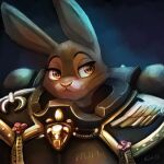  adepta_sororitas armor disney female judy_hopps lagomorph leporid machine mammal power_armor rabbit sisters_of_battle warhammer_(franchise) warhammer_40000 zootopia 