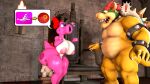  anthro areola big_breasts birdo birdo_(character) bow_accessory bowser breasts butt castle claws clitoris cobaltapple collar detailed_background digital_media_(artwork) duo exclamation_point feet female genitals hi_res humanoid impregnation impregnation_request inside koopa male mammal mario_bros muscular nintendo nipples nude ovum pictogram pink_body plant pussy reptile scalie sex siphon_(anatomy) sperm_cell spikes tail thick_thighs toe_claws 