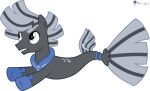  2023 absurd_res alpha_channel alphabet_(mike_salcedo) blue_collar collar feral fish grey_body grey_hair hair hasbro hi_res male marine melisareb multicolored_hair my_little_pony ponification seahorse signature simple_background solo syngnathid syngnathiform t_(mike_salcedo) teal_eyes transparent_background two_tone_hair 