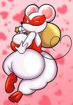  &lt;3 absurd_res anthro big_breasts big_butt breast_squish breasts butt clothing female footwear heart_tail hi_res high_heels huge_butt leotard looking_at_viewer mammal mario_bros mask mouse ms._mowz murid murine nintendo one_eye_closed paper_mario paper_mario:_the_thousand_year_door rodent sack solo someth1ngoranother squish thick_thighs wink 