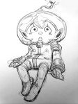  absurd_res female hi_res humanoid humanoid_pointy_ears karutian nintendo pikmin polythesia pom_(pikmin) rescue_corps_(pikmin) sketch solo spacesuit 