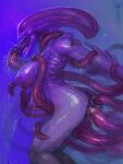  alien alien_(franchise) breasts butt female humanoid neurodyne penetration slime solo tentacles unknown_species xenomorph 