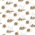  commentary_request kusabi_(aighe) no_humans ragnarok_online sepia simple_background slime_(creature) tileable vanilmirth_(ragnarok_online) 