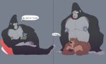  anal ape bear big_daddy_(sing) father_(lore) genitals gorilla haplorhine hi_res illumination_entertainment johnny_(sing) male male/male mammal nipple_suction parent_(lore) penis primate sing_(movie) son_(lore) unrealrui 