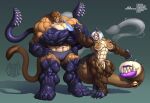  agonwolfe big_muscles brown_hair cougar displacer_beast dungeons_and_dragons felid feline female hair hasbro horn huge_muscles hyper hyper_muscles mammal muscular tail tail_mouth tentacles unusual_anatomy unusual_tail white_hair wizards_of_the_coast 