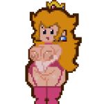  (artist) areola clothed clothing female half-closed_eyes human jewelry lingerie mammal mario_bros narrowed_eyes nintendo not_furry paper_mario princess_peach solo woahaldo 