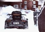  absurdres audi audi_r8 ballpoint_pen_(medium) bare_tree building car english_commentary highres license_plate motor_vehicle no_humans original outdoors pavlo_scherbatyuk race_vehicle racecar scenery snow spoiler_(automobile) traditional_media tree vehicle_focus 