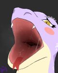  anthro female fruitsnake hi_res jewel_(tootlunch) mouth_shot open_mouth reptile scalie snake solo tootlunch 