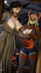  3d_(artwork) 4k absurd_res akali_(lol) alcina_dimitrescu anthro baseball_bat bat_(object) big_breasts breasts capcom clothing costume daughter_(lore) deer digital_media_(artwork) donglysfm face_mask female fiona_fawnbags_(dullvivid) fireberry_(donglysfm) group halloween halloween_costume hi_res holidays huge_breasts league_of_legends mammal miss_kobayashi&#039;s_dragon_maid mother_(lore) mother_and_child_(lore) mother_and_daughter_(lore) parent_(lore) parent_and_child_(lore) parent_and_daughter_(lore) quetzalcoatl_(dragon_maid) resident_evil revamped_anthros riot_games size_difference source_filmmaker tea_tree_(donglysfm) trick_or_treat trio 