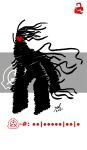  &lt;3 2021 ambiguous_gender biped black_body black_hair black_ribbon black_tentacles broken_lock_symbol colored dated digital_drawing_(artwork) digital_media_(artwork) featureless_feet flowing_hair hair hi_res humanoid lock_symbol monster monstrous_humanoid not_furry pictographics pseudo_hair red_heart red_lock_symbol red_text ribbons ribbons_(anatomy) scp-2521 scp_foundation signature simple_background solo standing tentacles text unknown_species white_background zal-cryptid 