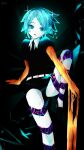  1other androgynous aqua_eyes aqua_hair collared_shirt colored_skin crystal_hair gem gem_uniform_(houseki_no_kuni) glint glowing glowing_hair gold golden_arms high_collar highres houseki_no_kuni kenmohororokaine knee_up liquid melting molten_metal necktie other_focus parted_bangs parted_lips phosphophyllite puffy_short_sleeves puffy_sleeves shirt shoes short_hair short_jumpsuit short_shorts short_sleeves shorts solo sparkle striped white_shirt white_skin wing_collar 
