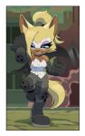  adam_bryce_thomas anthro boots breasts canid canine canis cleavage clothed clothing eyeliner female footwear gloves handwear idw_publishing makeup mammal pose sega solo sonic_the_hedgehog_(comics) sonic_the_hedgehog_(idw) sonic_the_hedgehog_(series) whisper_the_wolf wolf 