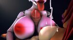  3d_(artwork) absurd_res between_breasts big_breasts big_penis breasts canid canine digital_media_(artwork) female feral five_nights_at_freddy&#039;s five_nights_at_freddy&#039;s_2 fox freddy freddy_(fnaf) genitals hi_res huge_filesize human intersex intersex/female male mammal mangle_(fnaf) nipples penis photoshop scottgames sex source_filmmaker xvifnaf 