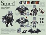  2023 absurd_res anthro armor black_body black_pawpads black_scales blue_body blue_fur bottomwear bracers clothing custom_species drackal full_pad fur generation_4_pokemon hi_res horn hybrid jewelry kobold lost_in_chaos_scar male model_sheet neck_tuft necklace nintendo pauldron pawpads pokemon pokemon_(species) reference_image riolu scales scaly_pawpads shorts shorts_only shoulder_cape squirrel_(lost_in_chaos) squirrel_(razim) starwolfskin tail tail_spines tuft wings 