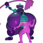  3d_(artwork) anal anal_vore anthro anus balls bent_over big_balls big_butt big_penis butt butt_grab crouching curious_boi digital_media_(artwork) duo exercise genitals glistening glistening_body glistening_butt glistening_genitalia glistening_penis glistening_skin hand_on_butt head_in_ass head_insertion holding_object holding_penis huge_balls huge_butt huge_penis human humanoid hyper hyper_balls hyper_butt hyper_genitalia hyper_penis leg_grab machine male male/male mammal nude penis robot scarf solo thick_thighs thigh_grab tired_eyes training vore weightlifting wide_hips workout 
