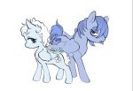  ambiguous_gender dokudrinker duo equid equine fan_character feral hasbro mammal my_little_pony pegasus sibling_(lore) wings 