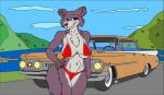  anthro beastars breasts canid canine canis clothed clothing delta_dewitt digital_media_(artwork) female fur hi_res juno_(beastars) mammal solo vehicle wolf 