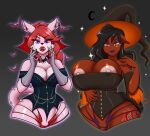  absurd_res anthro equid equine halloween hi_res holidays horse mammal pony queenkittyok ych 
