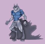  abs animal_humanoid anthro balls biceps big_breasts big_butt breasts butt canid canid_humanoid canine canine_humanoid canis claws clothed clothing digital_drawing_(artwork) digital_media_(artwork) erection feral fur genitals grey_body grey_fur hi_res huge_butt humanoid humanoid_genitalia humanoid_penis looking_at_viewer male mammal mammal_humanoid muscular muscular_anthro muscular_male nude pecs penis selem997 shirt simple_background smile solo solo_focus t-shirt tail teeth thick_thighs tight_clothing topwear were werecanid werecanine werewolf wolf 