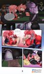  amy_rose anthro archie_comics bar big_nipples big_the_cat blaze_the_cat breast_play breasts casino clothed clothing comic dialogue digital_media_(artwork) echidna eulipotyphlan facesitting fan_character felid feline fellatio female genitals group hedgehog hi_res human lien-da luigi male male/female mammal mario_bros moan monotreme nintendo nipples oral penile penis pimp rodent sally_acorn sciurid sega sex sitting_on_another sloppy snowyblue1 sonic_the_hedgehog sonic_the_hedgehog_(archie) sonic_the_hedgehog_(comics) sonic_the_hedgehog_(series) sound_effects speech_bubble suit titfuck tongue tongue_out tree_squirrel vein veiny_penis watermark 