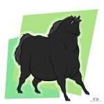  1:1 2019 2d_(artwork) draft_horse drawing dummy_thicc equid equine feral horse male mammal overweight shadow_stallion solo sprucethedeer 