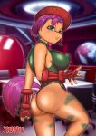  anthro big_(disambiguation) breasts butt cammy clothing cosplay costume female hasbro hi_res my_little_pony thick thighs wide wide_hips xunil763 
