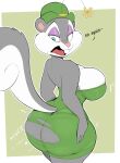  animaniacs anthro big_breasts big_butt breasts butt cleavage clothed clothing female fur hi_res huge_butt mammal mature_female multicolored_body multicolored_fur rodent sciurid slappy_squirrel tree_squirrel two_tone_body two_tone_fur usnarbit warner_brothers 