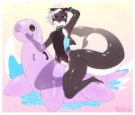  andromorph anthro black_body cetacean clothing dolphin girly hi_res intersex male mammal marine oceanic_dolphin orca patreon pool_toy reward sardine_(taghyrt) solo sunshiu swimming_pool swimwear taghyrt toothed_whale white_body 