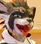  3d_(artwork) anthro blender_(software) bodily_fluids canadien digital_media_(artwork) drooling hi_res kiwidox looking_at_viewer male mammal open_mouth procyonid raccoon saliva solo tongue tongue_out vore 