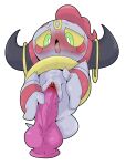  blush bodily_fluids cheek_spots clitoris dildo dildo_in_pussy dildo_insertion doneru drooling female floating_hands generation_6_pokemon genitals hi_res hoopa hoopa_(confined) horn legendary_pokemon legless looking_down looking_pleasured masturbation nintendo penetration pokemon pokemon_(species) purple_body ring saliva sex_toy sex_toy_in_pussy sex_toy_insertion simple_background solo vaginal vaginal_masturbation vaginal_penetration white_background 