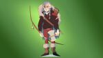  ambiguous_gender axe bottomwear bow_(weapon) clothed clothing drawfee drawfee_(copyright) elf footwear fully_clothed hair hi_res hoodie humanoid karina_farek pants ranged_weapon shoes solo topwear weapon 