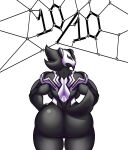  butt canid canine canis hi_res mammal spider-sona symbiote venom wolf 