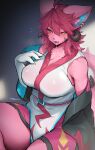  1girl absurdres breasts furry furry_female highres large_breasts original solo suurin_(ksyaro) 
