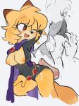  anthro bodily_fluids breasts butt butt_grab cape clothing cum cum_on_butt disembodied_penis duo fan_character female genital_fluids genitals hand_on_butt human male male/female mammal mobian_fox mushbedroom penetration penis sega sonic_the_hedgehog_(series) vaginal vaginal_penetration 