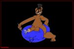  adultpartypunch animatronic anthro balloon_fetish balls bear bodily_fluids close_to_bursting clothing digital_media_(artwork) dry_humping erection five_nights_at_freddy&#039;s freddy_(fnaf) genital_fluids genitals hat headgear headwear hi_res humping humping_balloon inflatable looner machine male mammal nude penis robot scottgames simple_background solo toony 