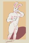  anthro butt carton conejo gaek hi_res lagomorph leporid male mammal max_(sam_and_max) nipples rabbit sam_and_max solo 