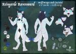  absurd_res blizzard_entertainment canid canine eyewear glasses hi_res male mammal model_sheet palehorntea piercing reingarde ring solo warcraft were werecanid werecanine werewolf worgen 