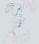  breasts carrot_(one_piece) clothed clothing deltarune female fluffy fluffy_tail hi_res hypnosis invalid_tag lagomorph lean_body leporid likasomboody mammal mind_control one_piece rabbit restrained tail thick_thighs undertale_(series) werewire 