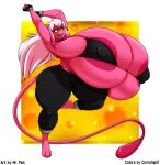  alternate_species anthro areola big_breasts bottomwear bra breasts clothing cornchip21 female fingerless_gloves generation_1_pokemon gloves hair handwear hi_res huge_breasts huge_thighs hyper hyper_breasts legendary_pokemon looking_at_viewer mew_(pokemon) mr.pink nintendo nipple_outline open_mouth pants pink_areola pink_body pokemon pokemon_(species) solo temp_the_imp thick_thighs underwear white_hair yellow_eyes 