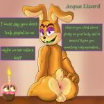  absurd_res acqua_lizard anal animatronic anthro archie_comics balls big_balls big_butt bunnie butt cupcake cupcake_(fnaf) dialogue duo english_text five_nights_at_freddy&#039;s five_nights_at_freddy&#039;s:_security_breach fnaf_vr_help_wanted food genitals glitchtrap hi_res looking_at_viewer machine male male/male open_anus pinup plushie plushie-like pose presenting presenting_hindquarters prostitution purple_eyes robot scottgames sega sexy_eyes smile sonic_the_hedgehog_(archie) sonic_the_hedgehog_(comics) sonic_the_hedgehog_(series) steel_wool_studios talking_to_viewer text thick_thighs touch_butt wide_hips yellow_body yellow_eyes 