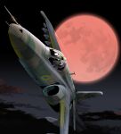  1other aircraft airplane cloud fighter_jet full_moon jet matsuda_juukou military military_vehicle moon night night_sky original outdoors pilot red_moon sky su-25 vehicle_focus 