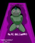  bulge clothed clothing cover cover_art cover_page detailed_bulge duct_tape_gag five_nights_at_freddy&#039;s gag hands_behind_back hi_res human kneeling male mammal mike_schmidt mike_schmidt_(roommates) partially_clothed questionable_consent roommates:motha scared_face scottgames solo spanish underwear zorroenojado 