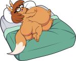  alpha_channel bed big_breasts breasts butt canid canine claire_(harvey_beaks) eyewear female fox furniture glasses hand_on_breast harvey_beaks harvey_beaks_(series) hi_res huge_breasts hyper hyper_breasts mammal sbshouseofpancakes simple_background sleeping solo transparent_background 