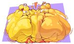  anthro belly belly_jiggle belly_overhang big_belly big_butt blush blush_lines bottomless bump butt butt_squish chubby_cheeks clothed clothing double_chin duo fat_rolls glistening glistening_body happy huge_butt huge_thighs hyper hyper_belly hyper_butt hyper_thighs jiggling koopa love_handles male mario_bros moobs morbidly_obese morbidly_obese_anthro morbidly_obese_male nintendo obese obese_anthro obese_male overweight overweight_anthro overweight_male rear_view roundedpentagon scalie squish thick_thighs tight_clothing topwear topwear_only 