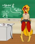  absurd_res anthro avian avian_feet beak bird bottomwear bow_tie bullying chastity_cage chastity_device chrysolophus clothed clothing clothing_lift crossdressing feathers galliform glori_gamebird golden_pheasant hair hi_res humiliation long_hair long_tail panties phasianid red_body red_feathers school_uniform skirt skirt_lift tail underwear uniform yellow_beak yellow_body yellow_feathers 