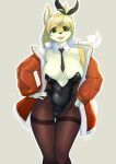  absurd_res anthro breasts canid canine canis clothed clothing female fur hair hi_res looking_at_viewer mammal simple_background smile solo treyer 
