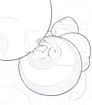  air_inflation articuno belly bench big_belly black_and_white bloated cheek_bulge cloud generation_1_pokemon generation_2_pokemon helium_tank hi_res hoodah huge_belly immobile inflation legendary_pokemon monochrome mountain nintendo pencil_sketch plant pokemon pokemon_(species) puffed_cheeks totodile tree 