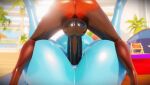  3d_(artwork) 3d_animation ahegao ailurid animated anthro anthrofied beach big_breasts big_butt blue_body blue_fur bodily_fluids breasts butt digital_media_(artwork) duo equid equine erection female friendship_is_magic from_front_position fur genital_fluids genitals hair happy happy_sex hasbro horse larger_female looking_pleasured lotion lube male male/female mammal mating_press my_little_pony nude palewdas_arts penetration penis pony pussy pussy_juice rainbow_dash_(mlp) red_body red_fur red_panda scraggy_(artist) seaside sex short_playtime size_difference smaller_male tagme tail vaginal vaginal_penetration 